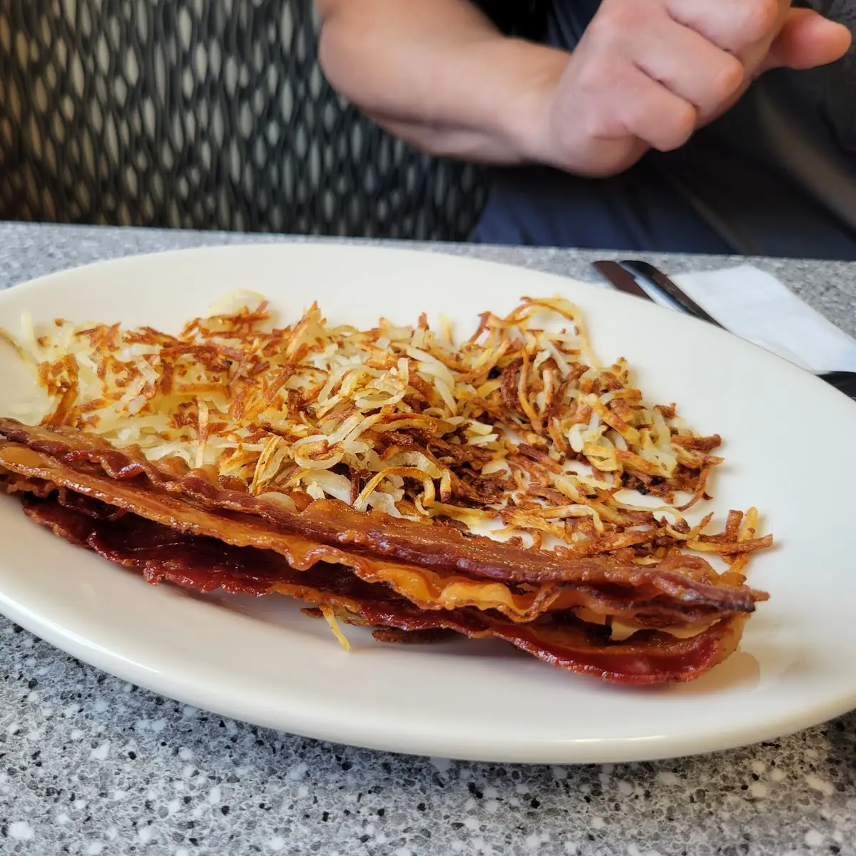 Hash Browns and Baccon