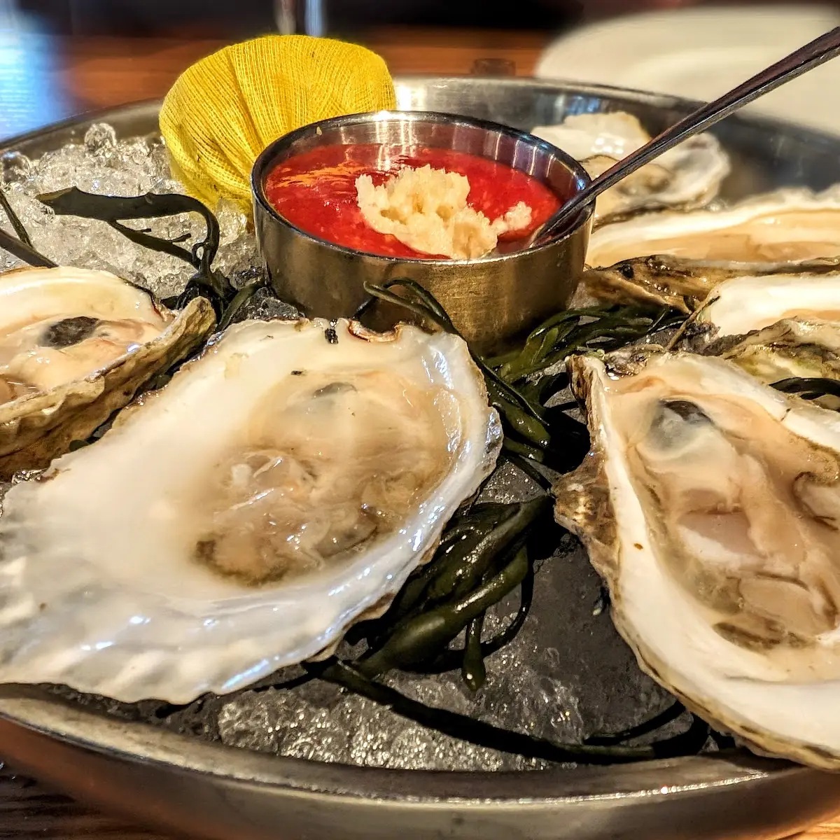 Fresh Oysters on the Half Shell