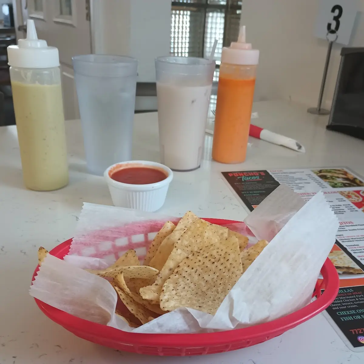 Chips and Salsa Verde