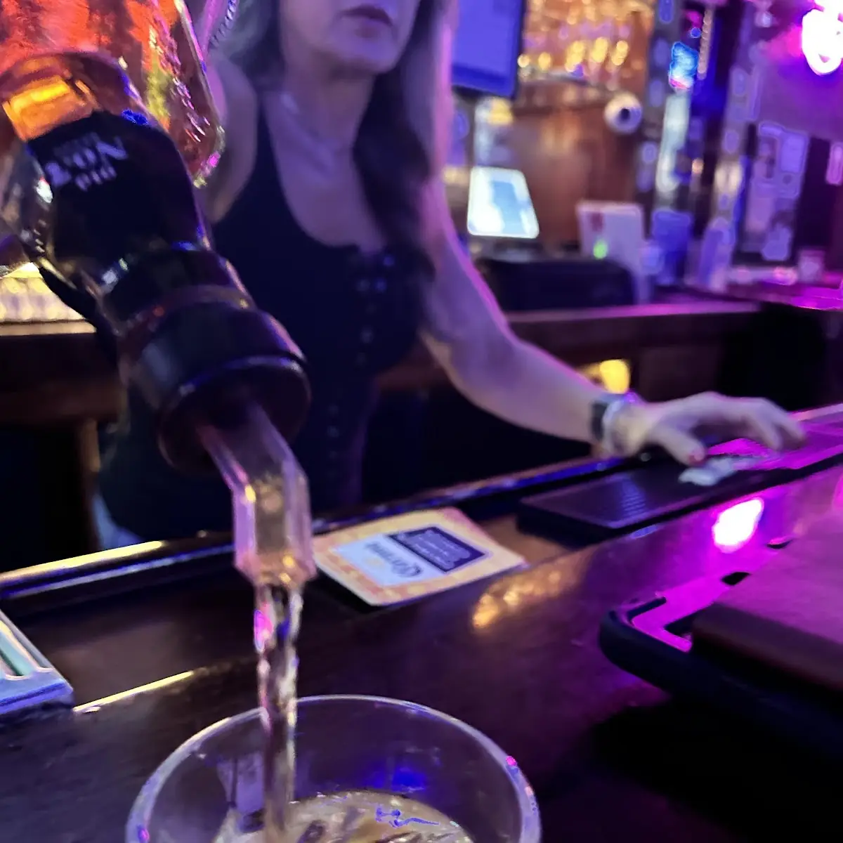 The Serving of Jack Daniels
