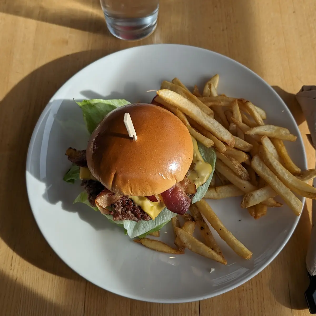 Bacon Cheeseburger Combo