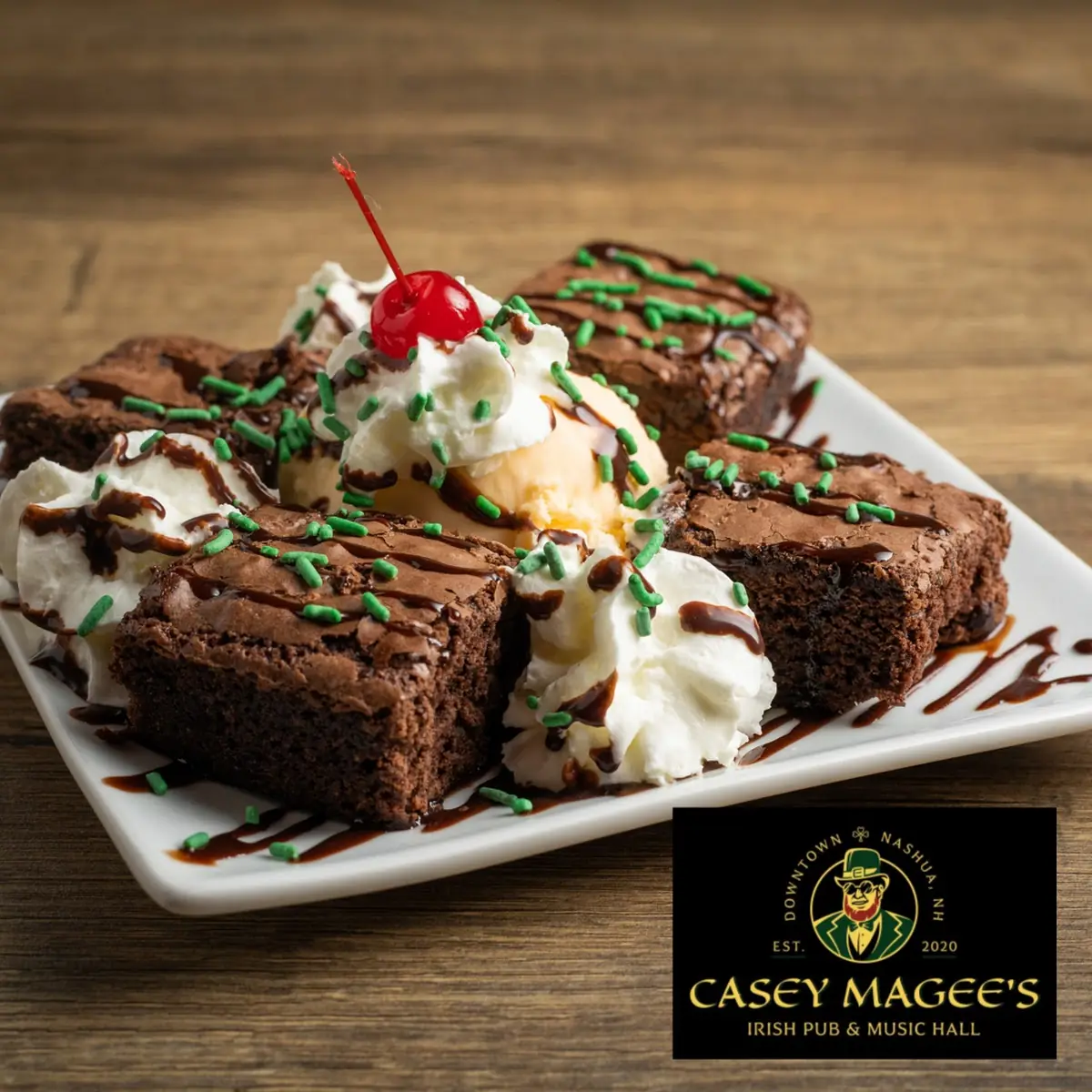 Chocolate Brownie Sundae
