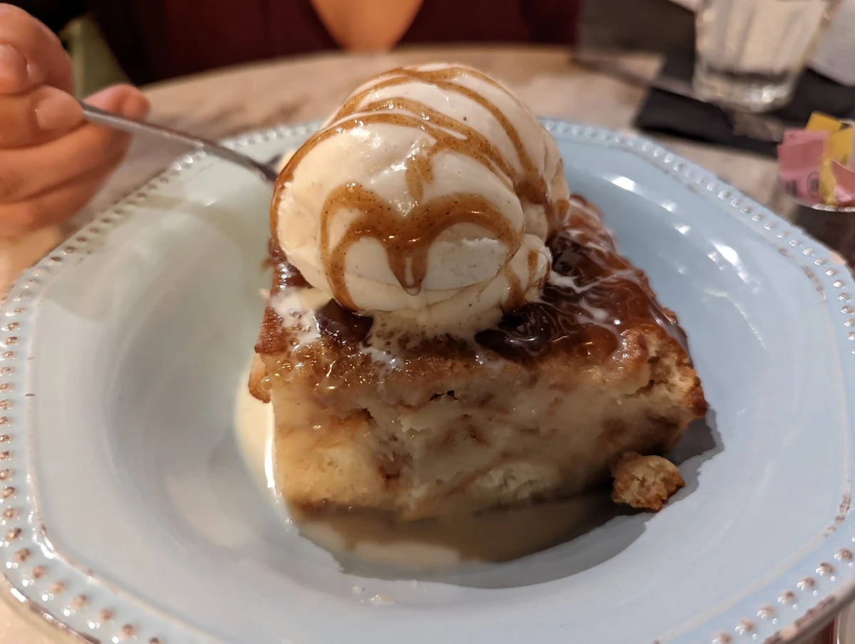 Coquito Bread Pudding