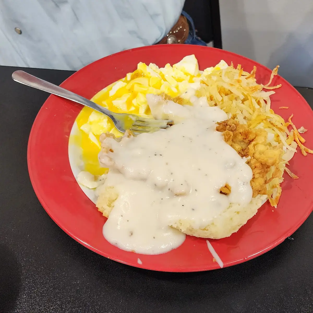 Sausage Gravy Biscuits Hash Browns