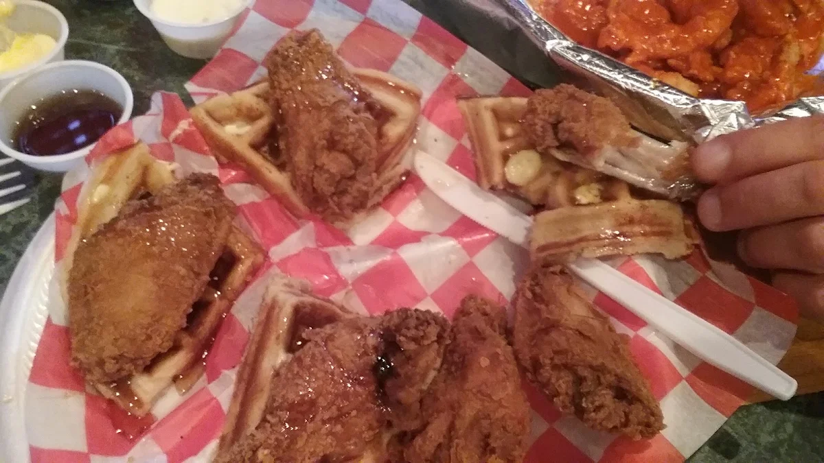 Chicken Wings and Waffles