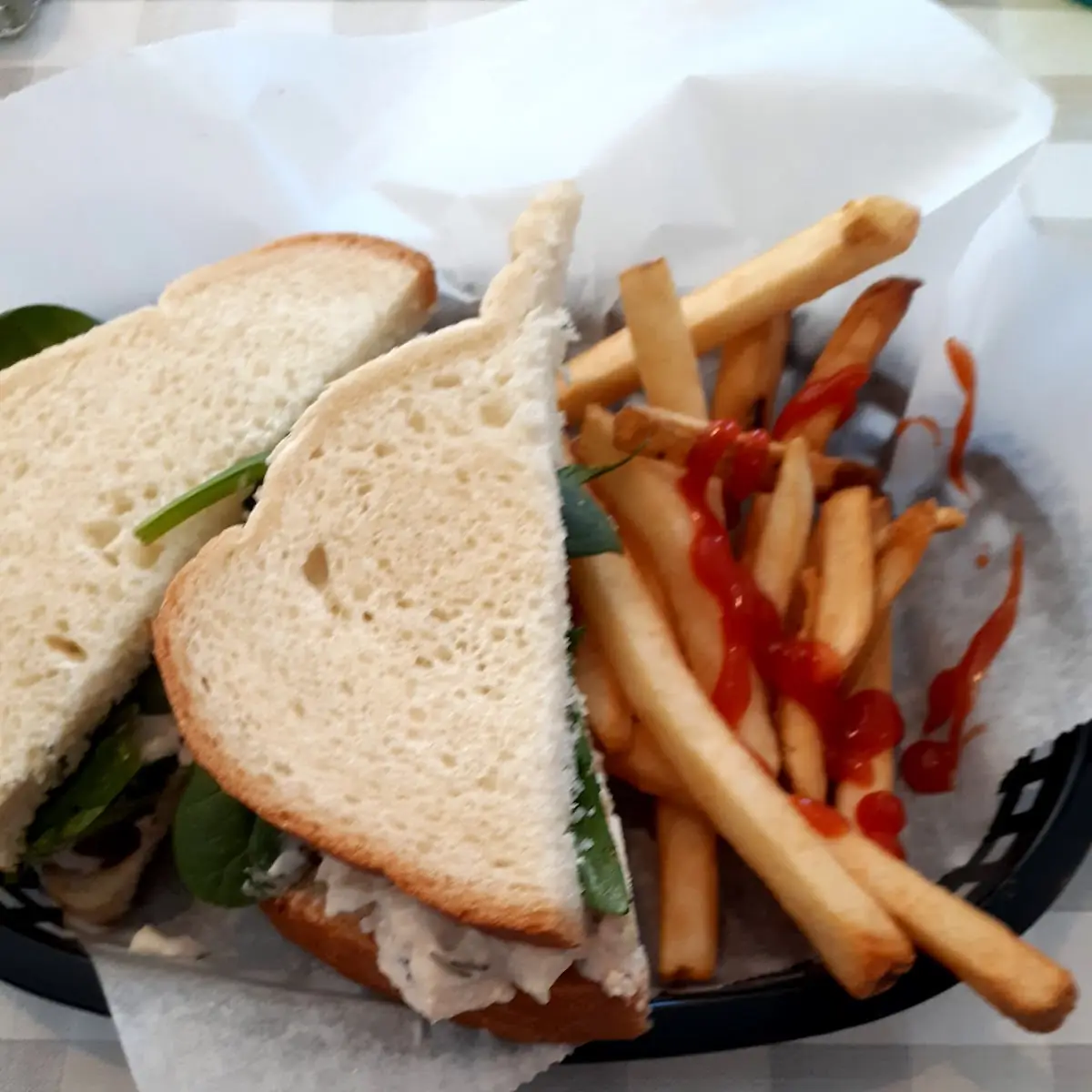 Chicken Salad on White