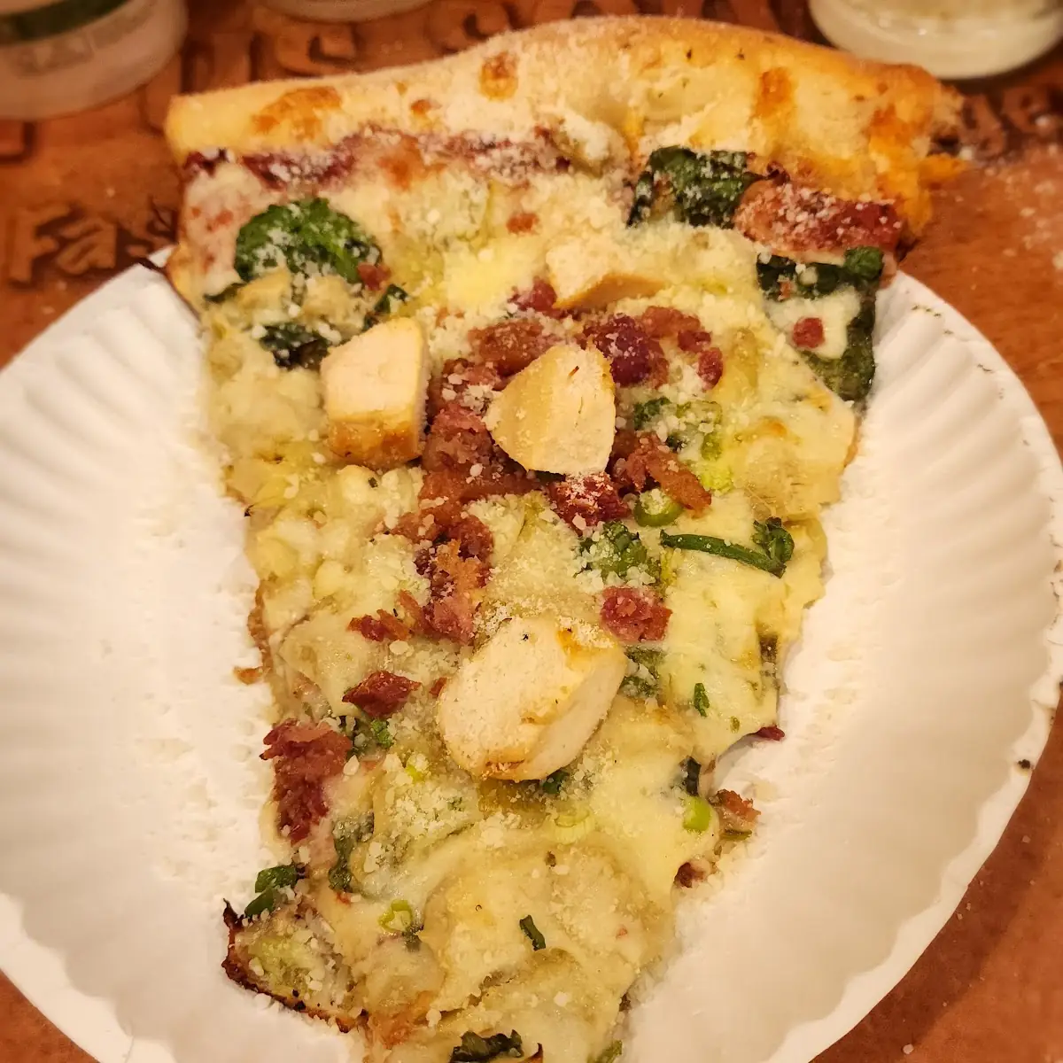 Buffalo Chicken Bacon Ranch Pizza