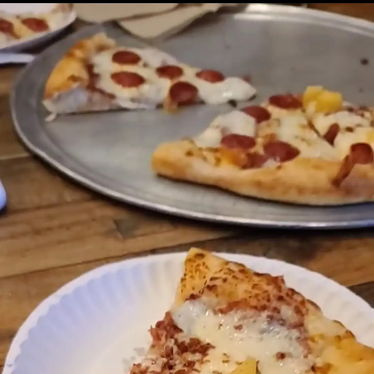 Pineapple Pizza Slice