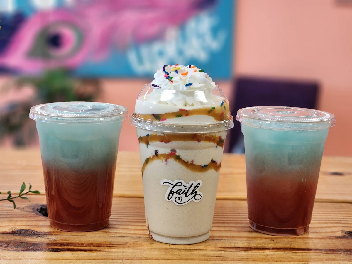 Birthday Cake Shake and Cancun Crush Tea