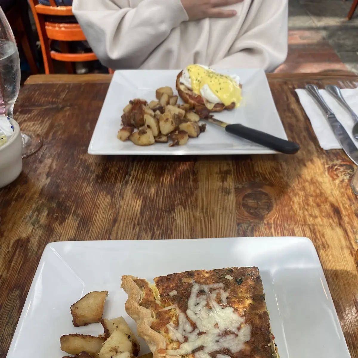 Their Version of Eggs Benedict