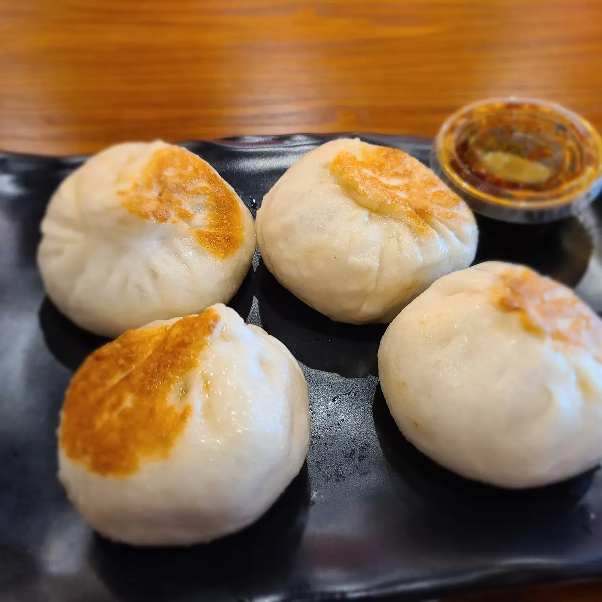 Shang Hai Pan Fried Pork Buns 4pcs