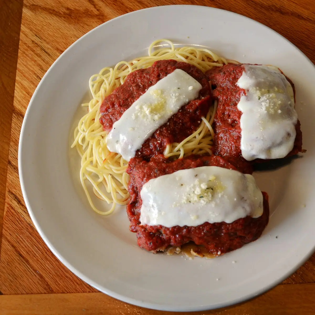 Veal Parmigiana Pasta