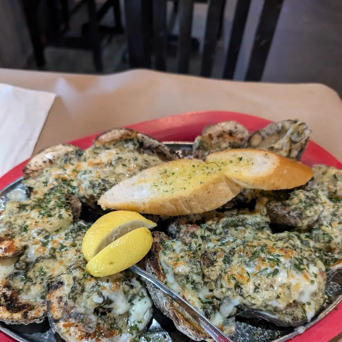 Oysters Rockefeller