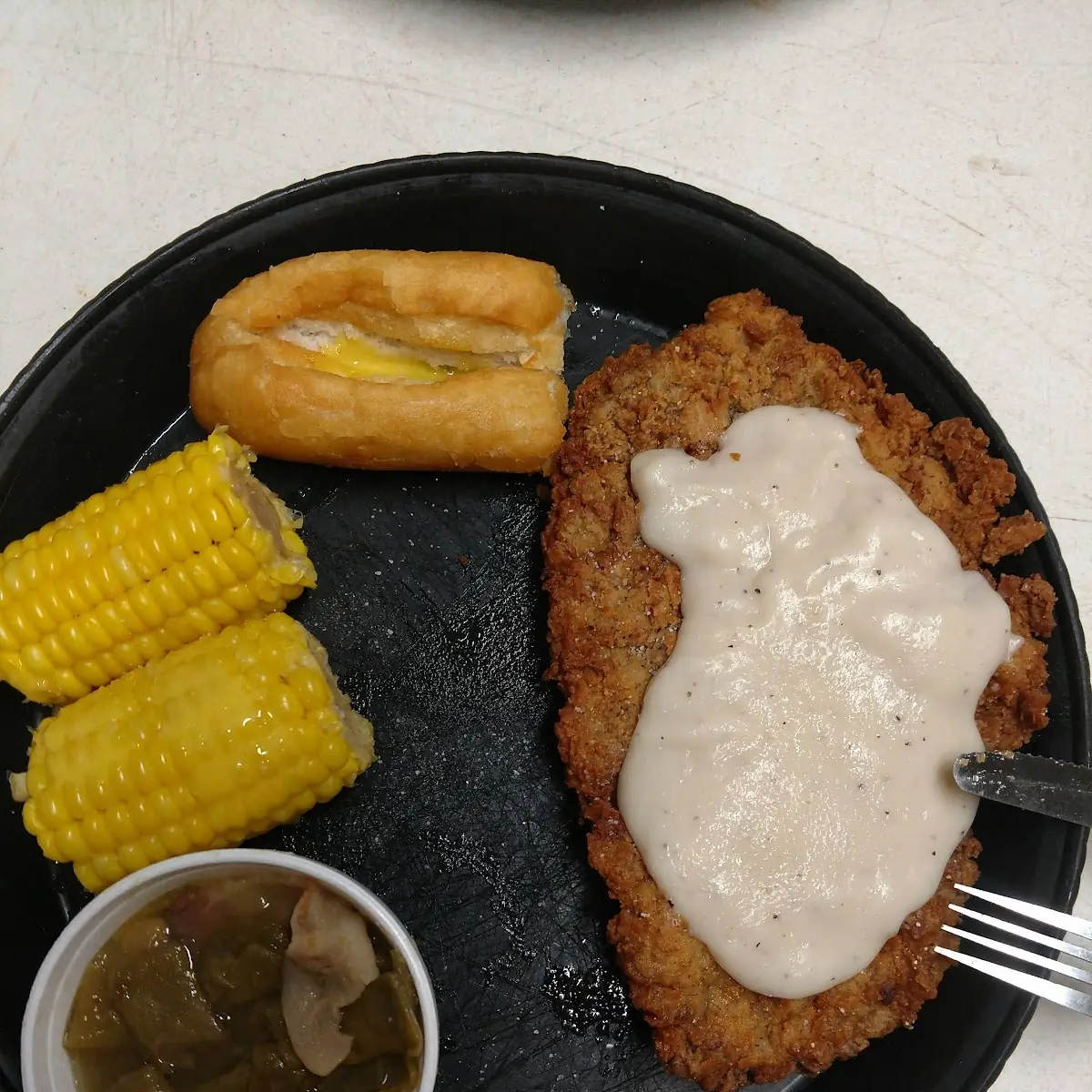 Circle M's Cover-The-Plate Chicken Fried Steak