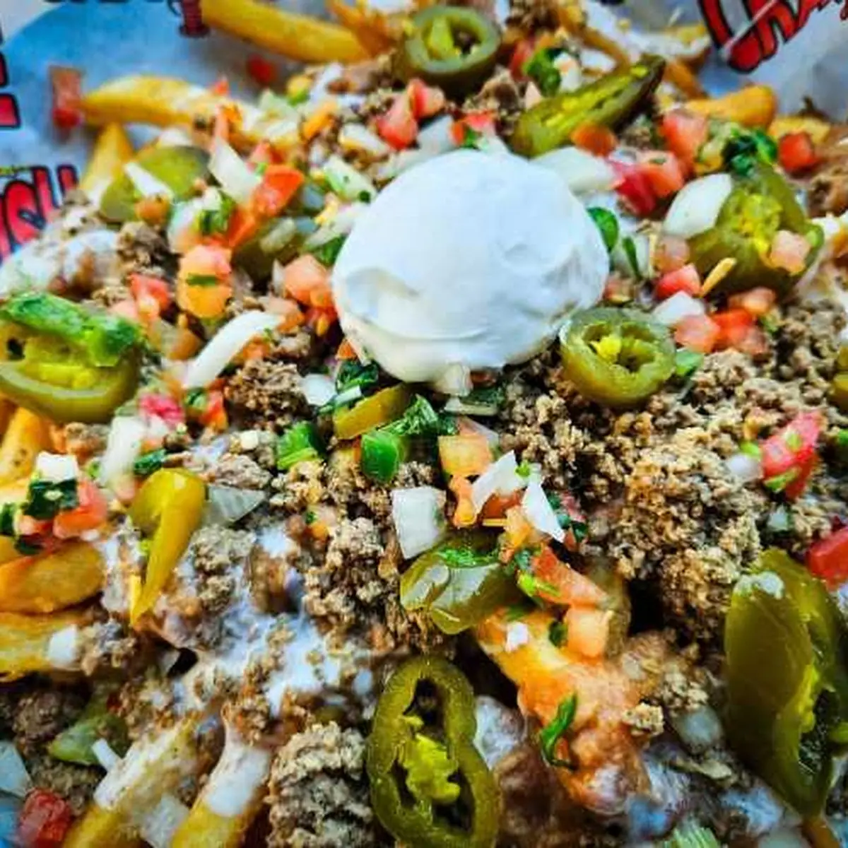 Super Nachos Super Fries