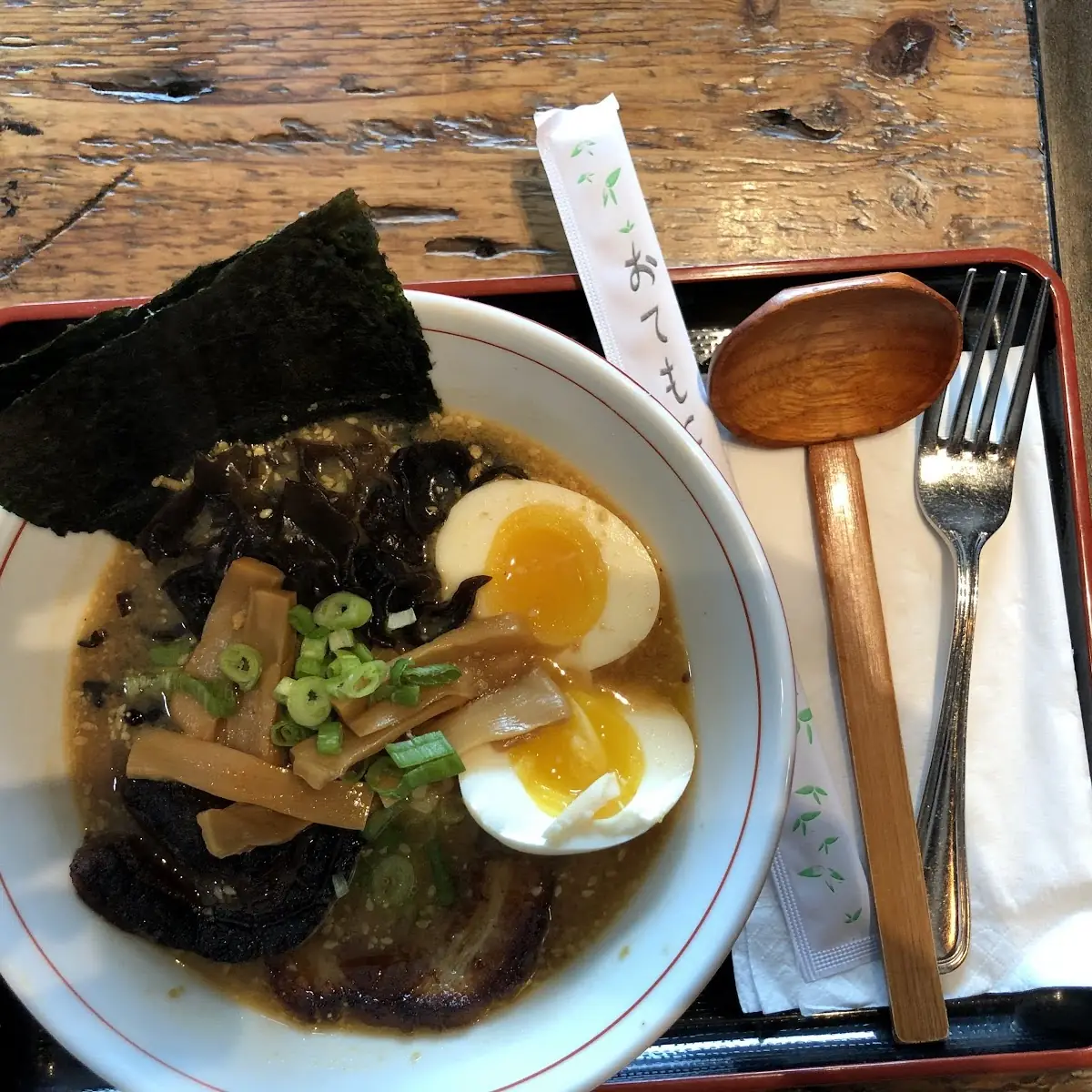 Vegetable Shoyu Ramen