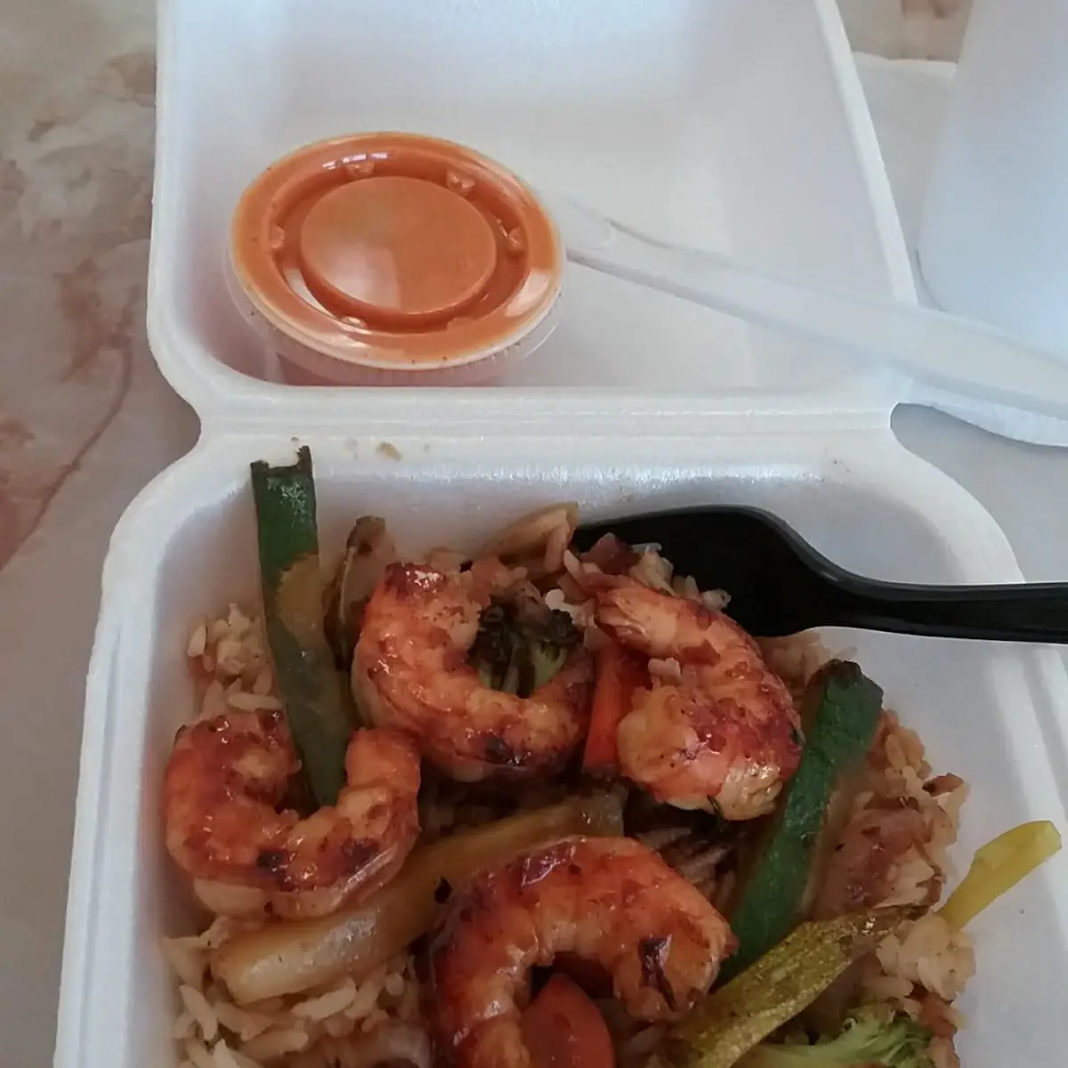 Hibachi Shrimp Fried Rice