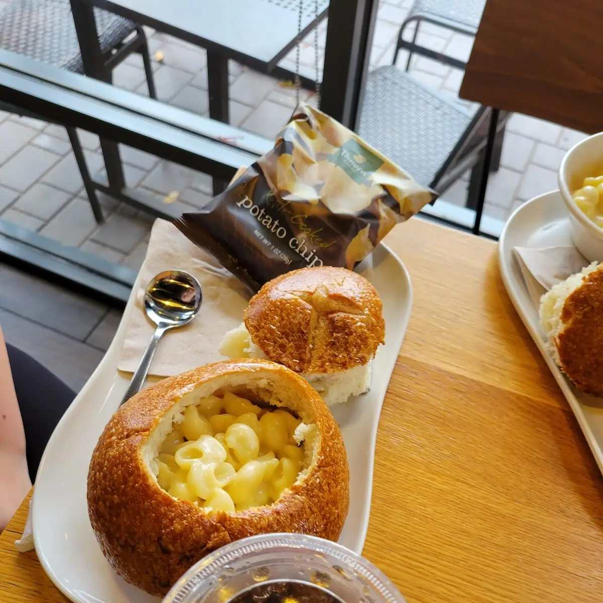 Mac & Cheese Bread Bowl