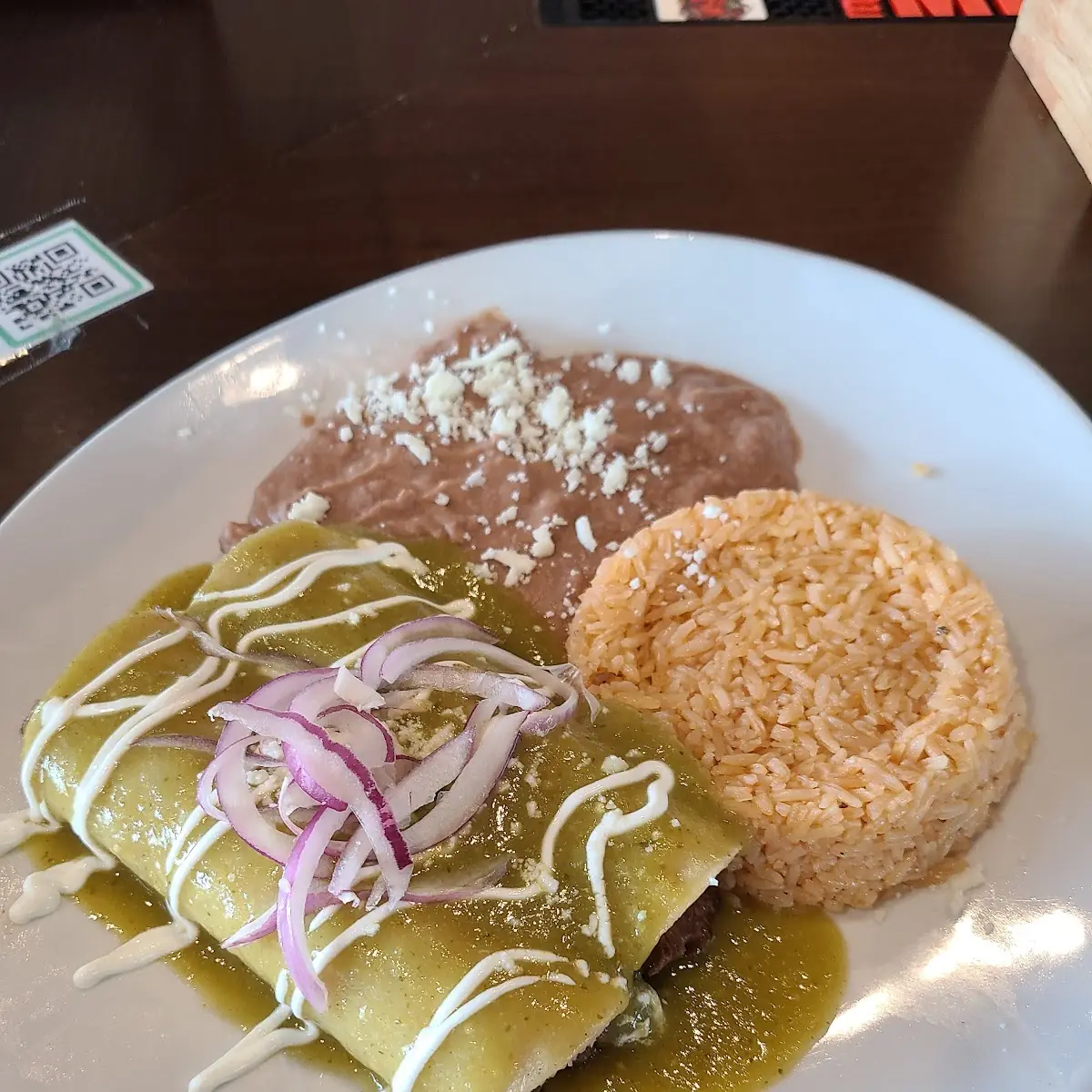 Enchiladas Verdes Tomatillo