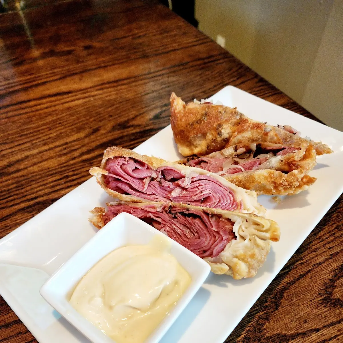 Pastrami Egg Roll