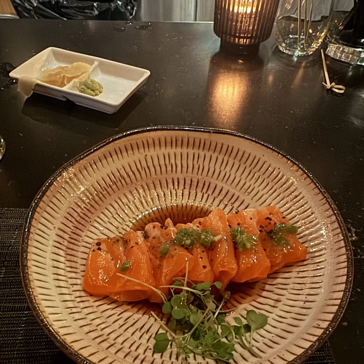 Salmon Sashimi