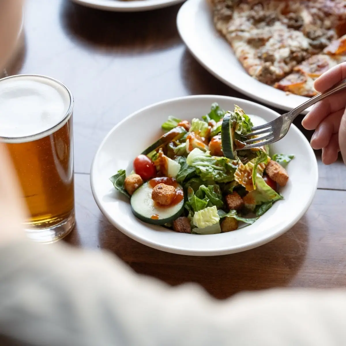 Two Slices & Salad