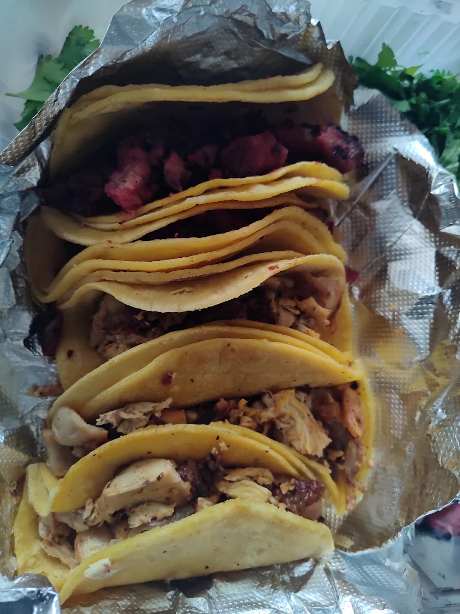 Pork and Chicken Tacos