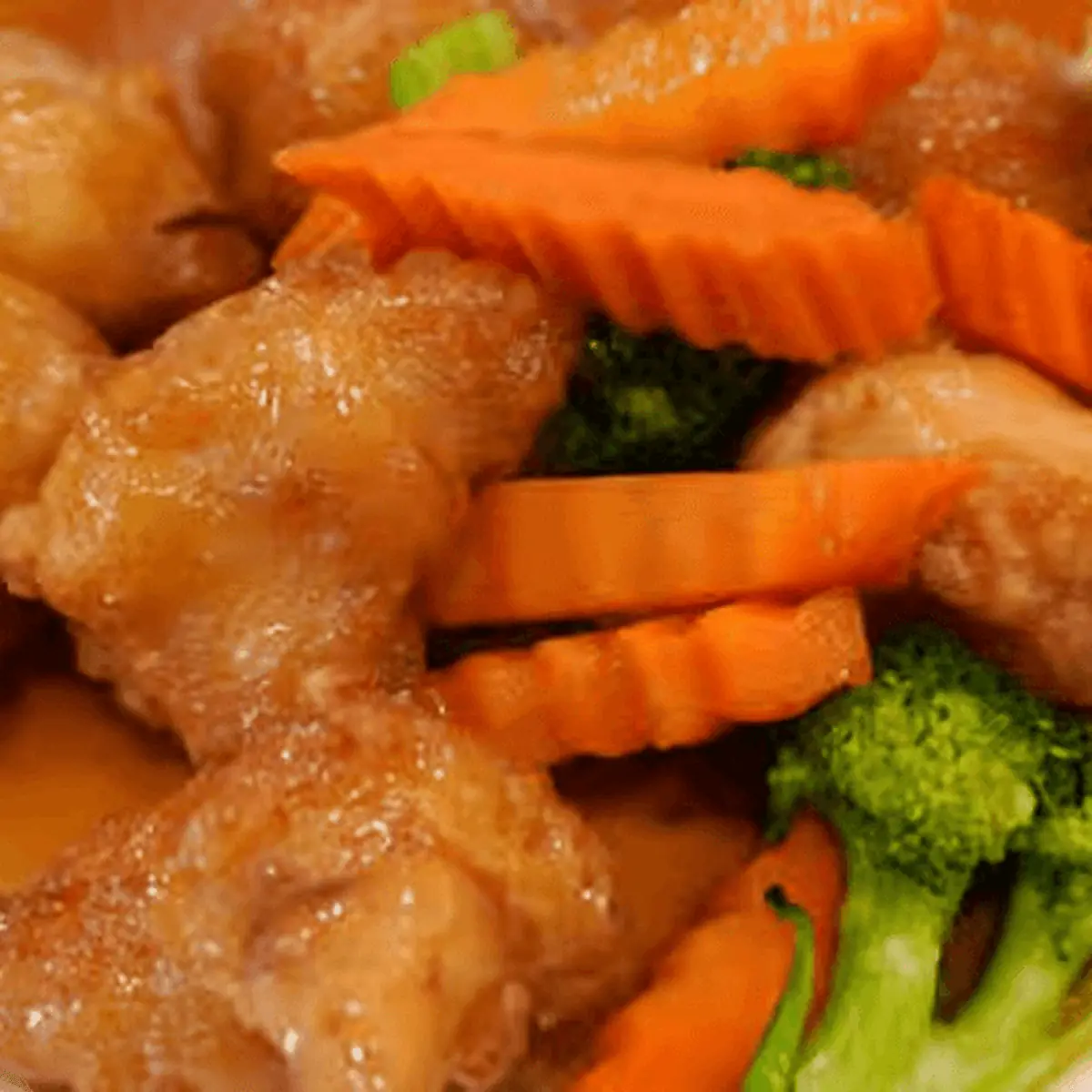 Orange Chicken No Vegetables