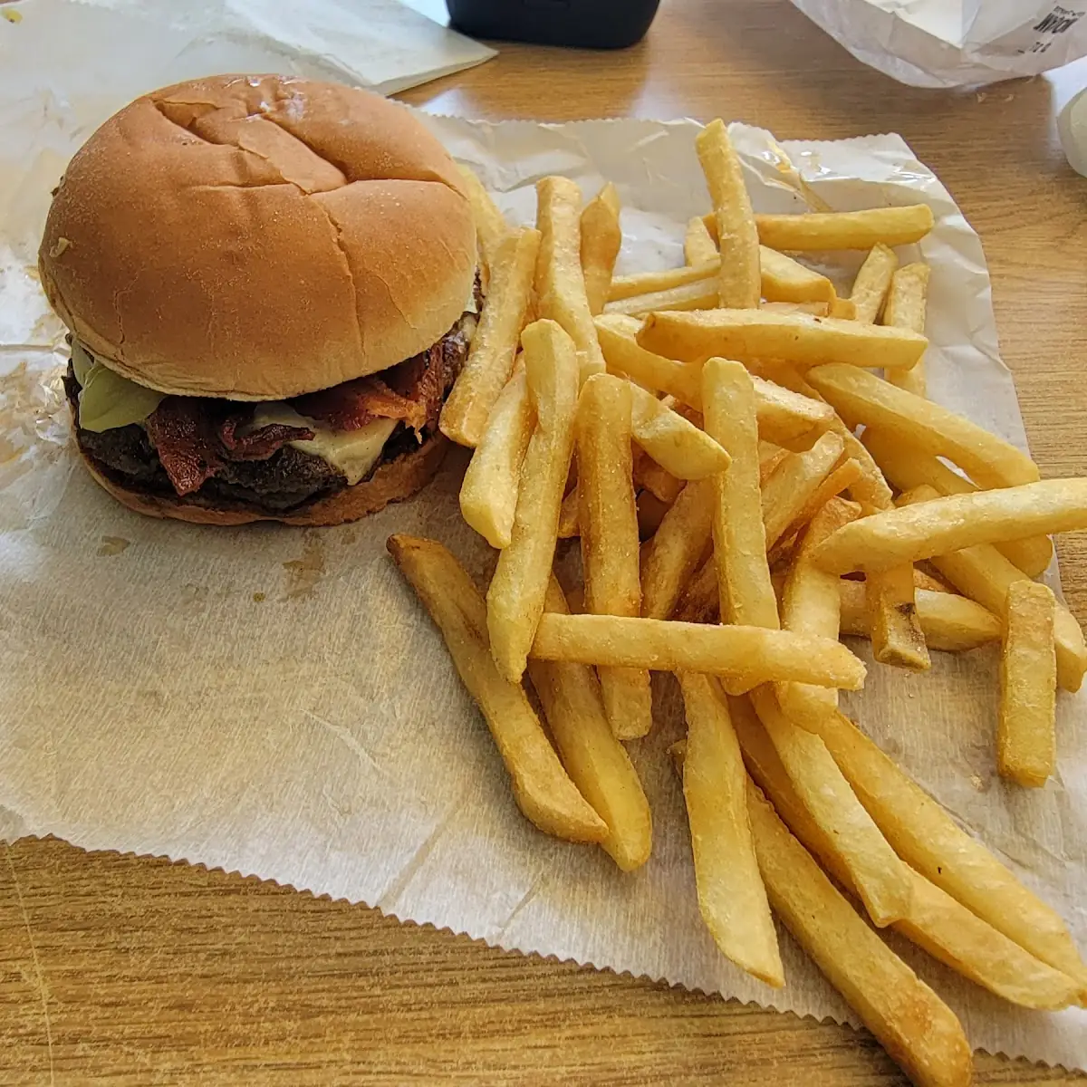 Bacon Swiss Burger