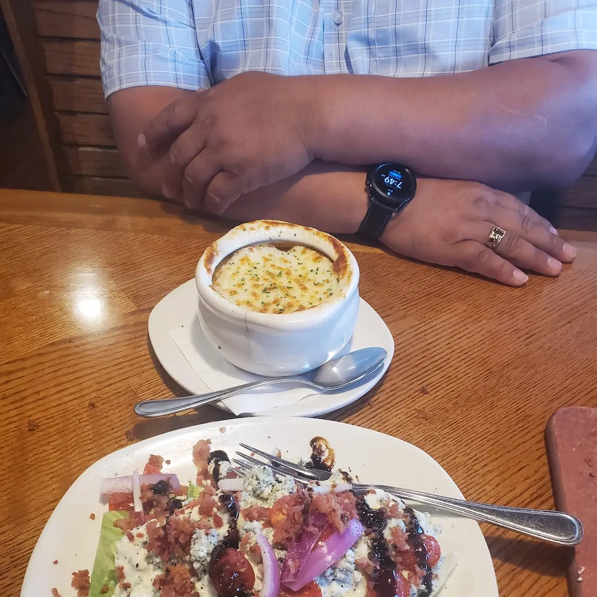 Blue Cheese Wedge Salad