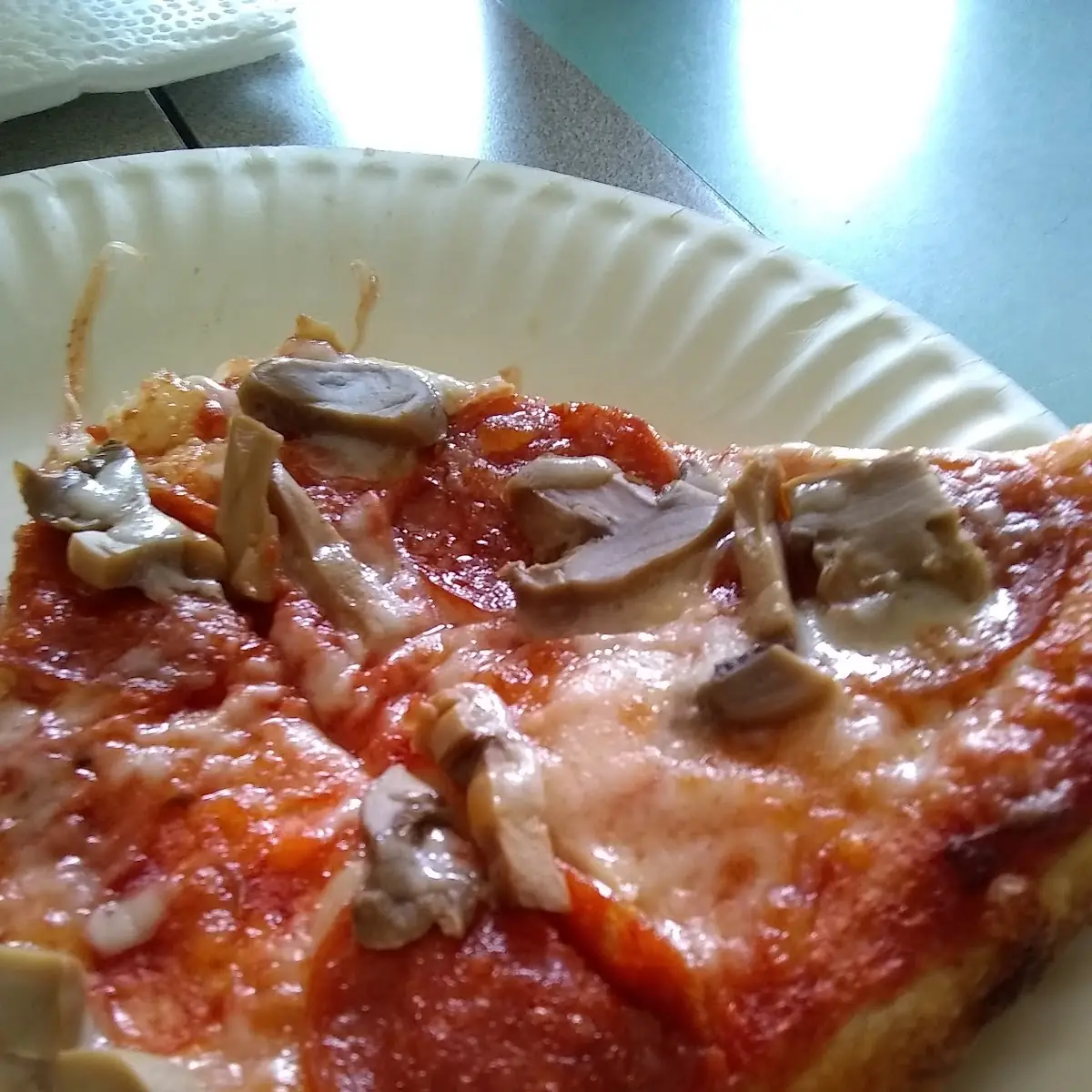 Pepperoni and Mushroom Pizza
