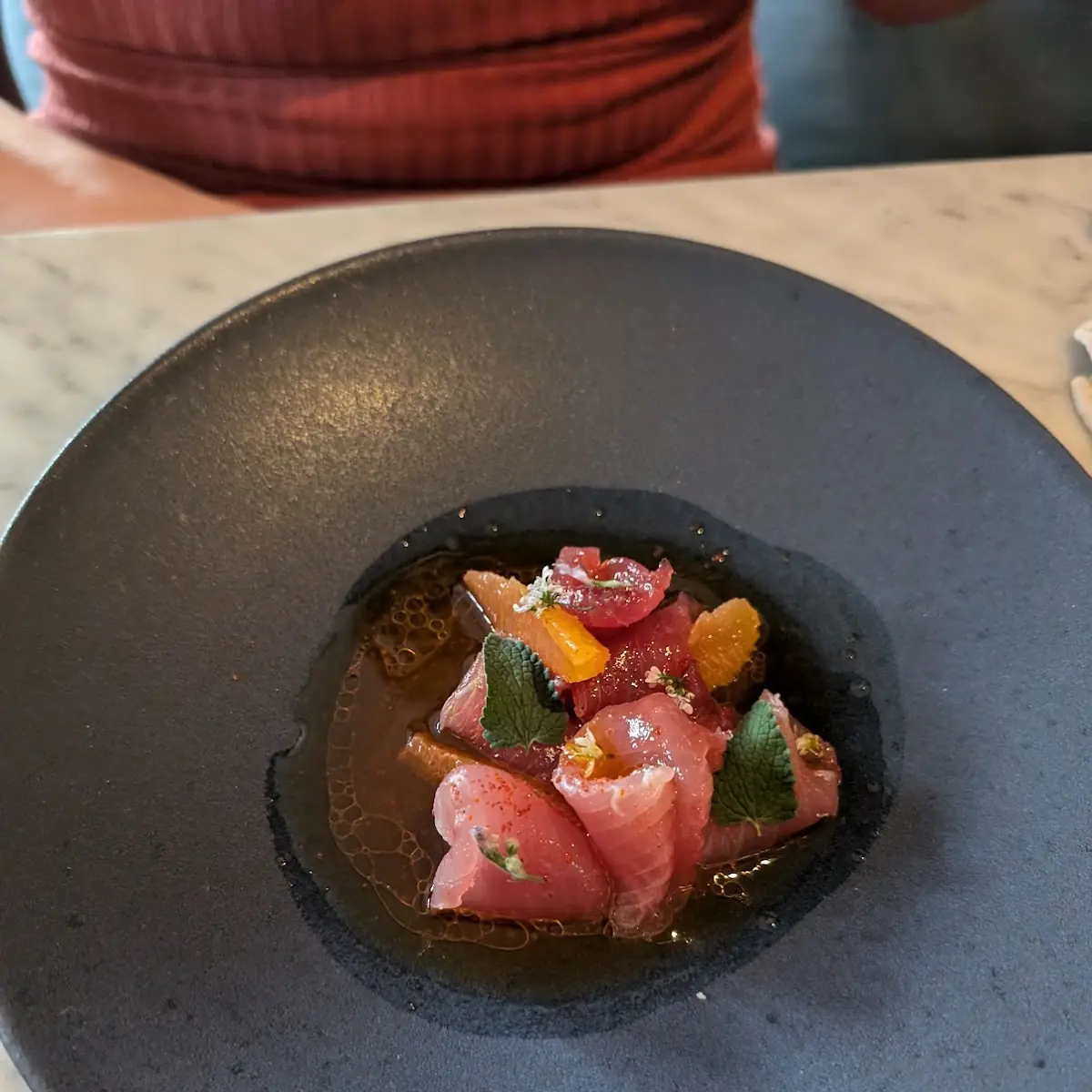 Ahi Tuna Crudo
