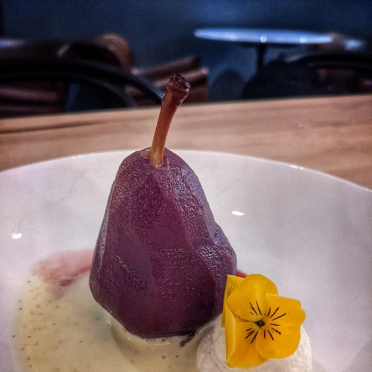 Poached Pear