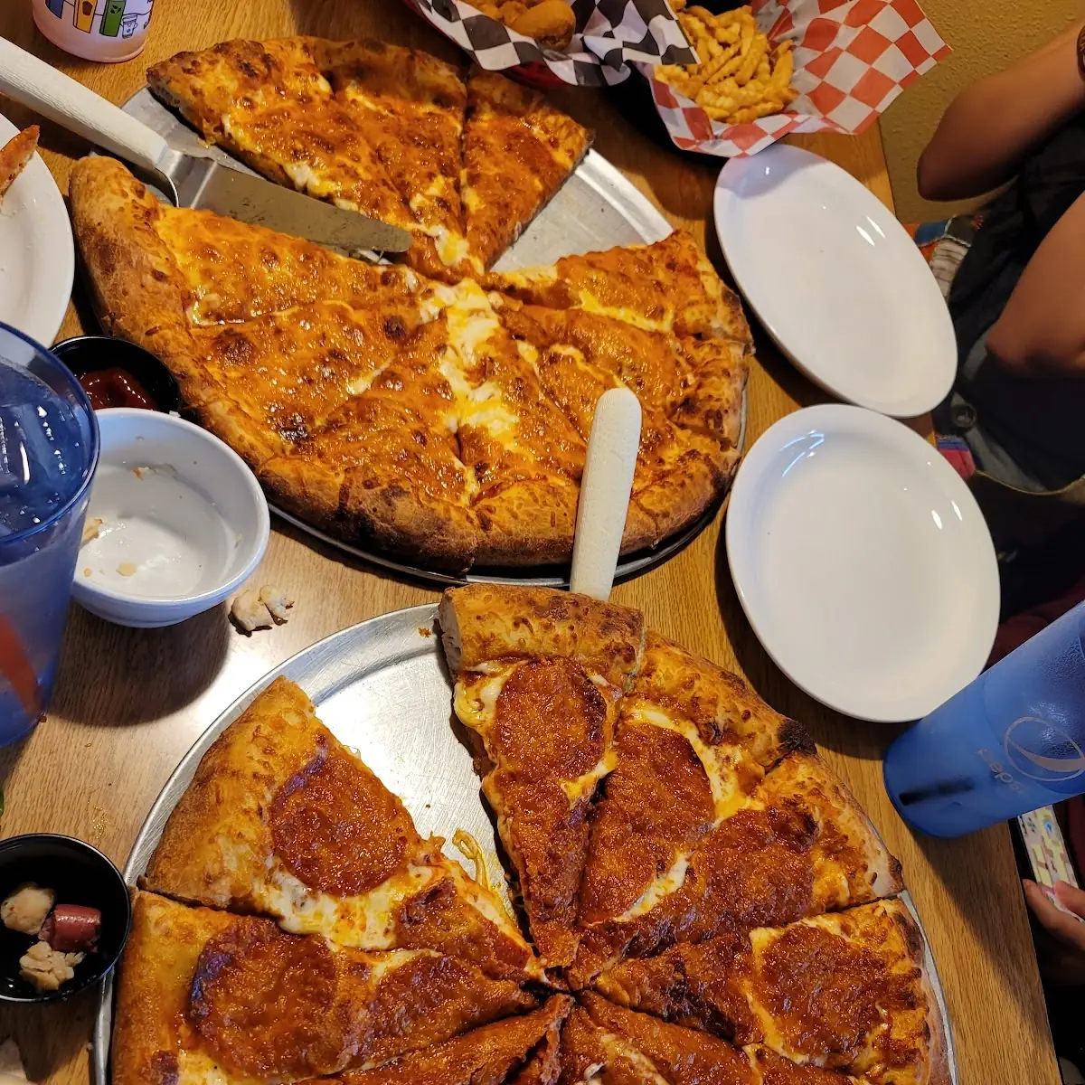 Pepperoni and Cheese Pizza