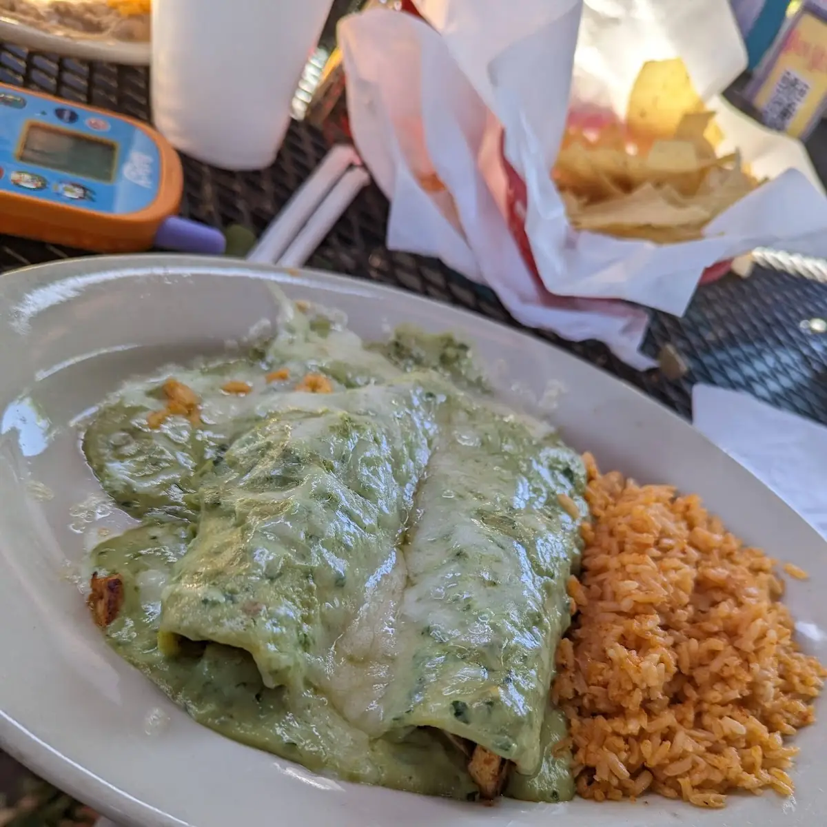 Enchiladas Verdes