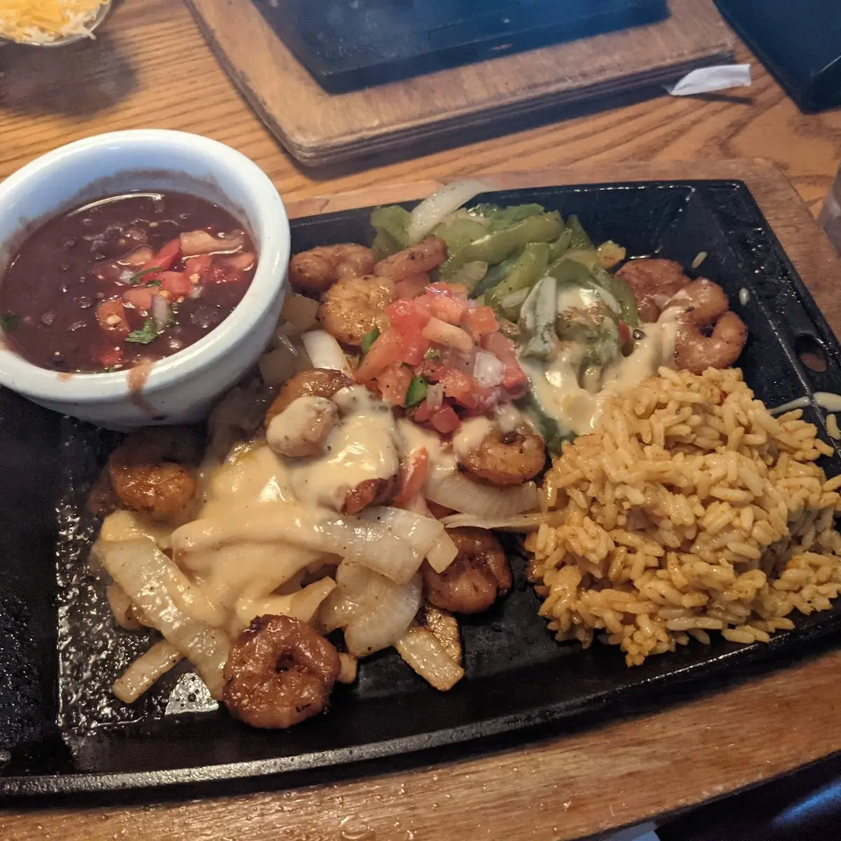Shrimp Fajitas