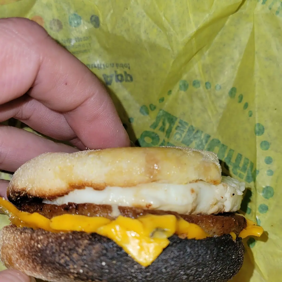 Sausage Egg Mcmuffin Meal