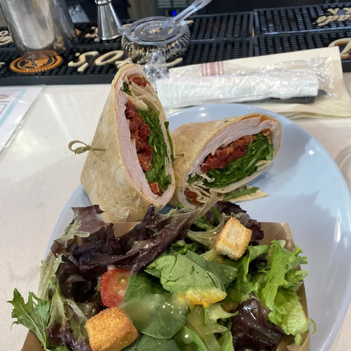 Smoked Turkey Wrap