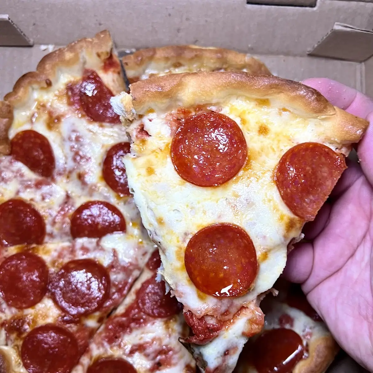 Small Pepperoni Pizza Slice