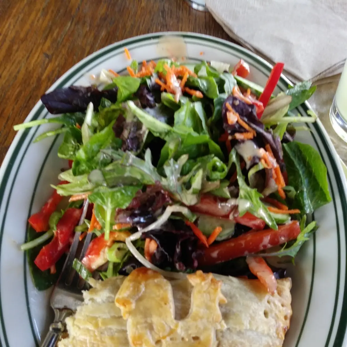 Chicken Turnover w Mini Salad