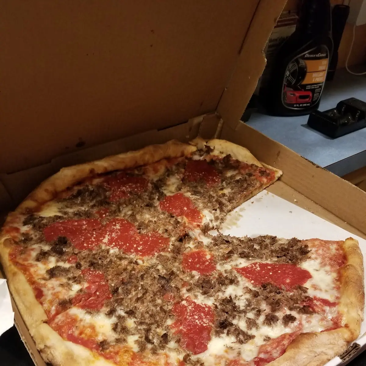 Philly Cheesesteak Pizza