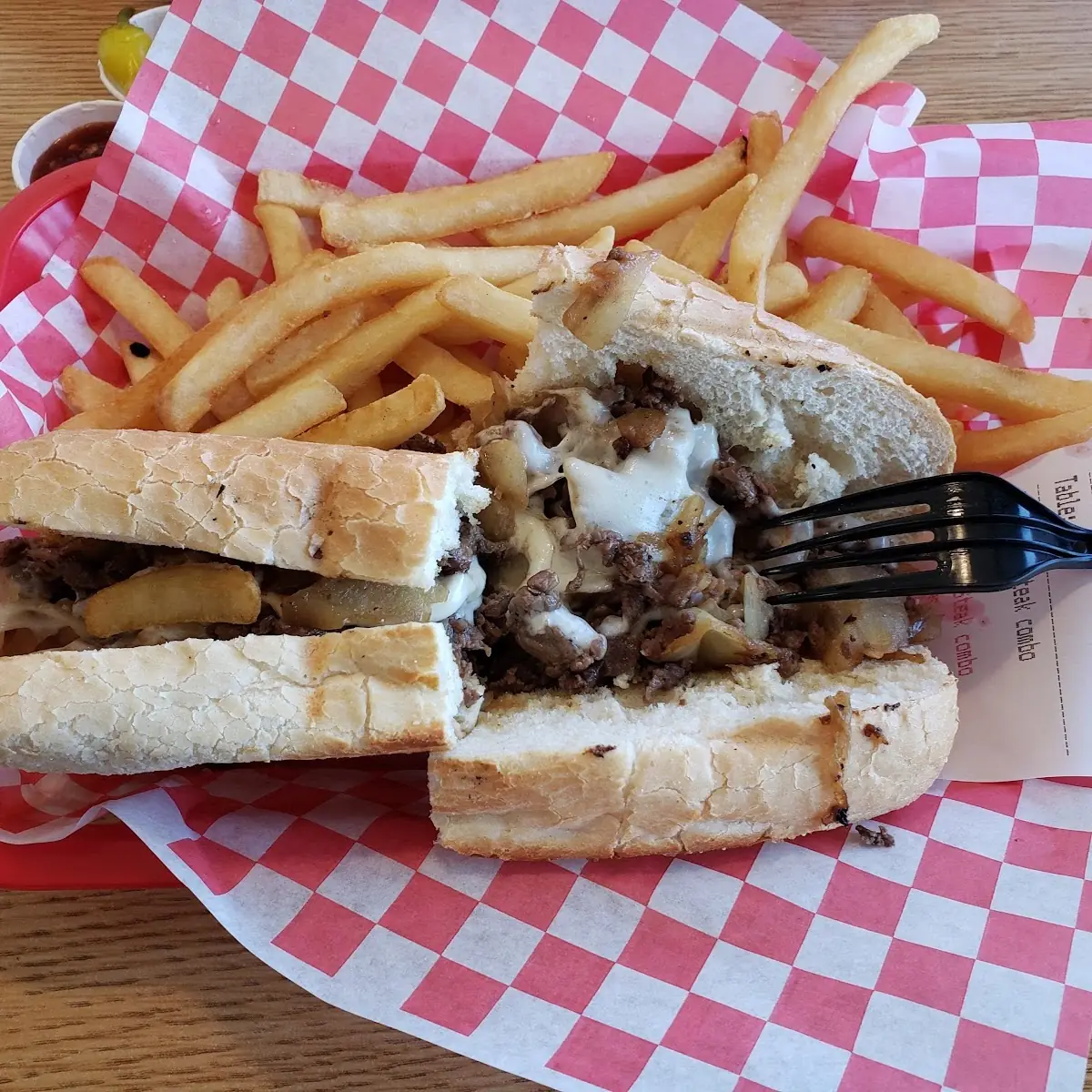 Philly Cheese Steak Sandwich
