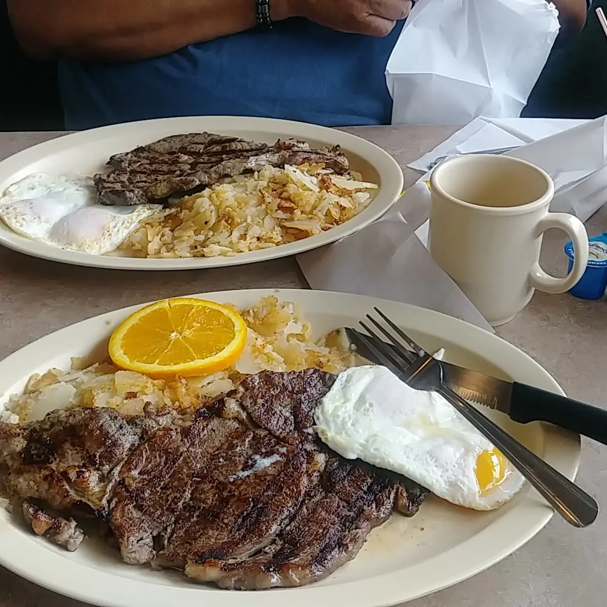 Steak & Eggs Plate