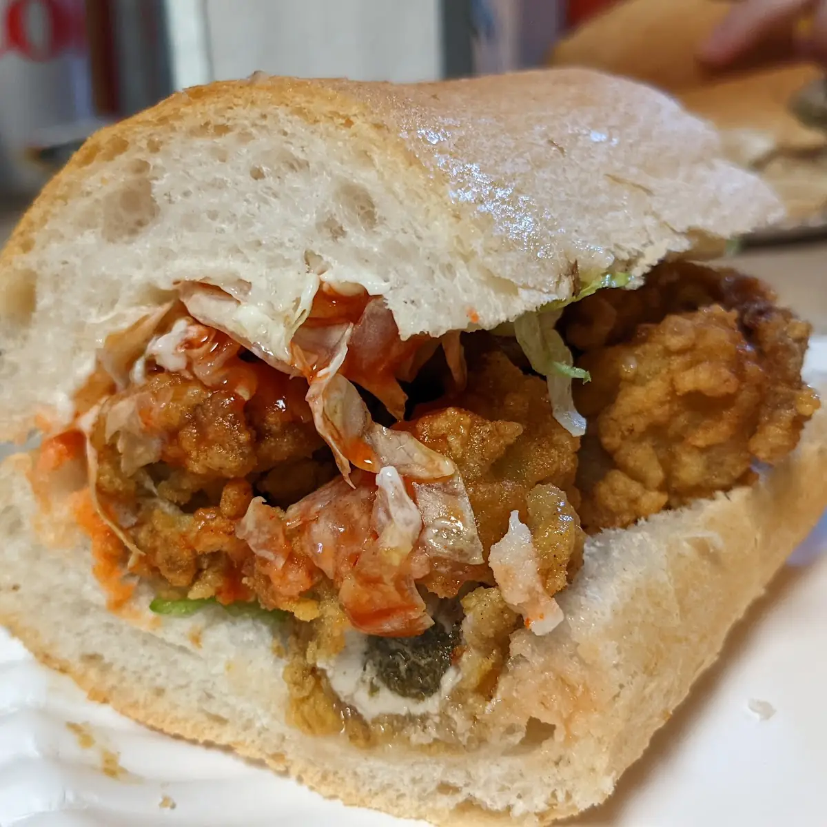 Fried Oyster Poboy