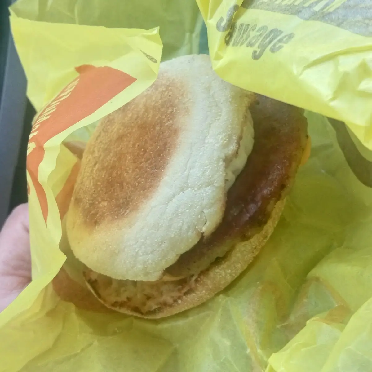 Sausage Mcmuffin with Egg