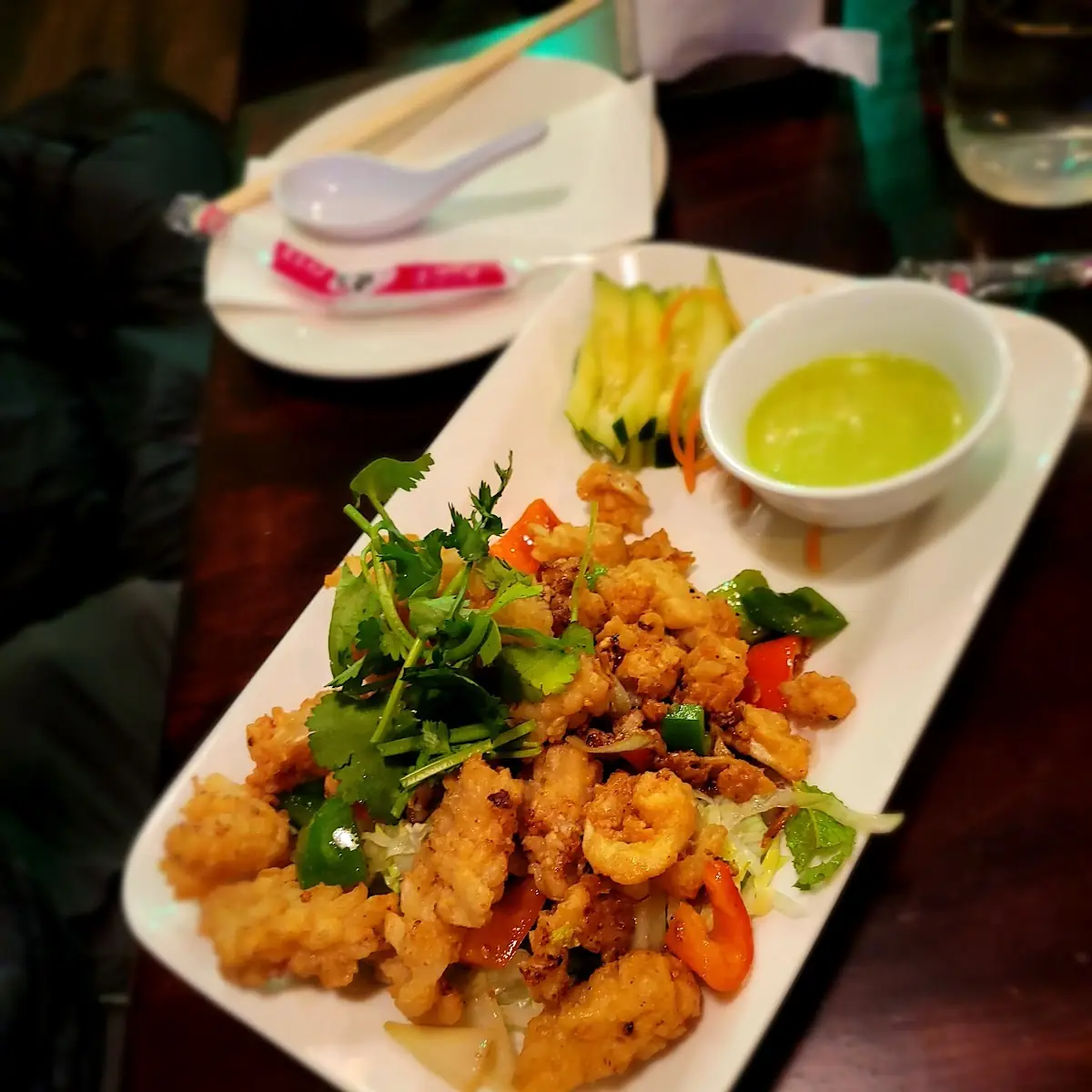 Crispy Calamari Mực Chiên Dzon
