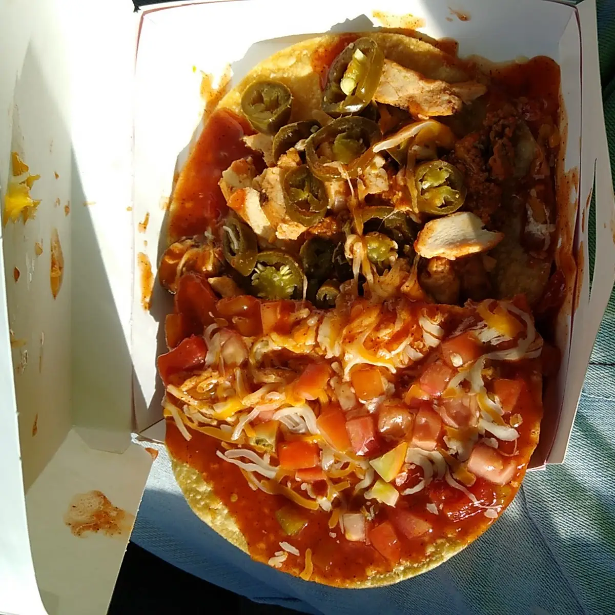 Pizza Mexicana Con Pollo