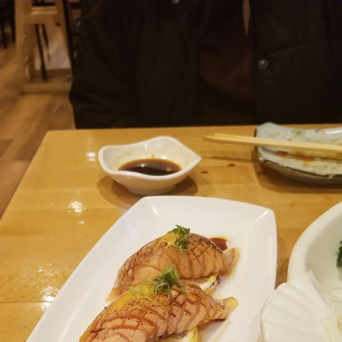 Seared Fatty Salmon Belly