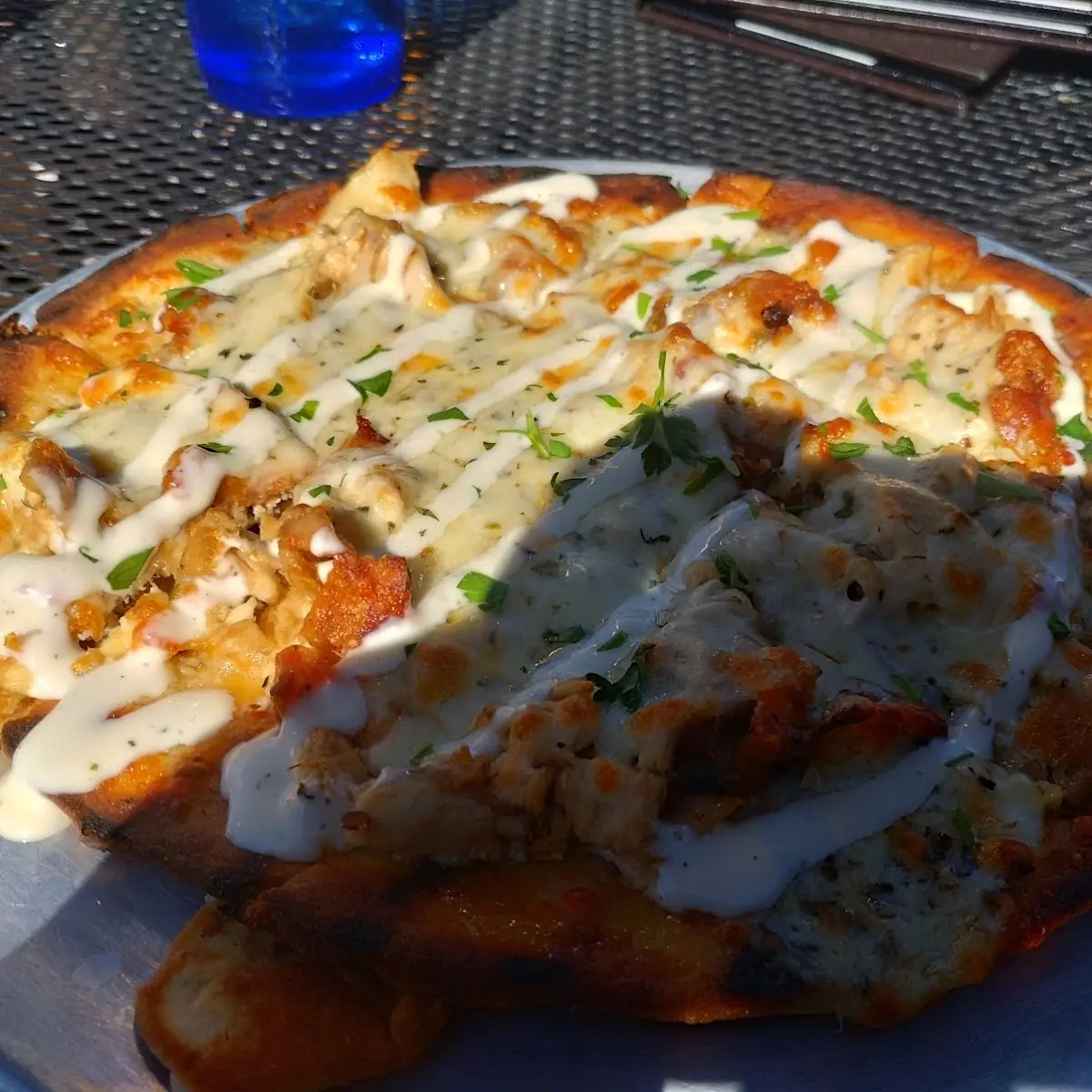 Chicken Bacon Ranch Pizza