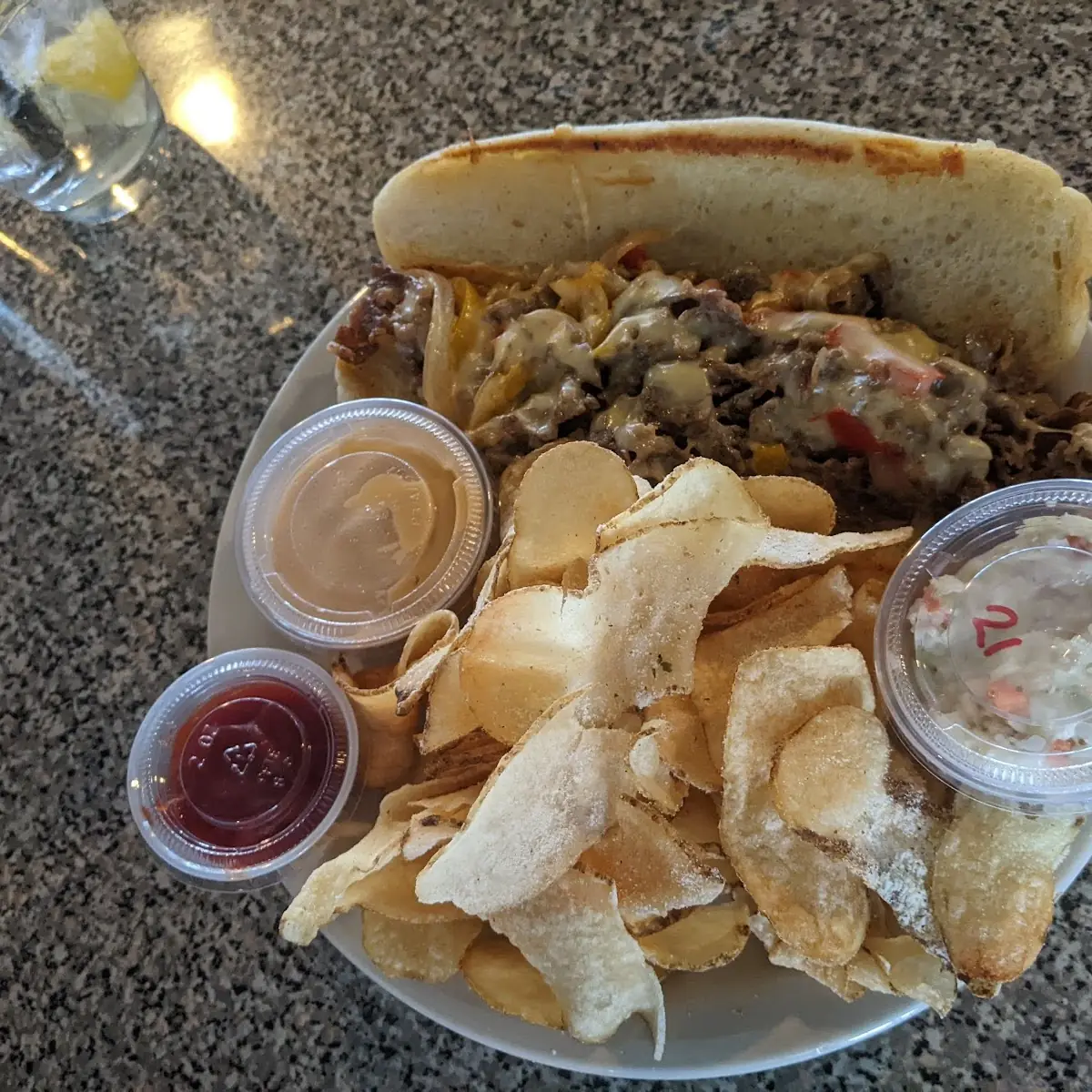 Philly Cheese Steak Sandwich